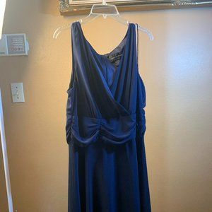 Blue Sleeveless Maxi Dress By Connected Woman